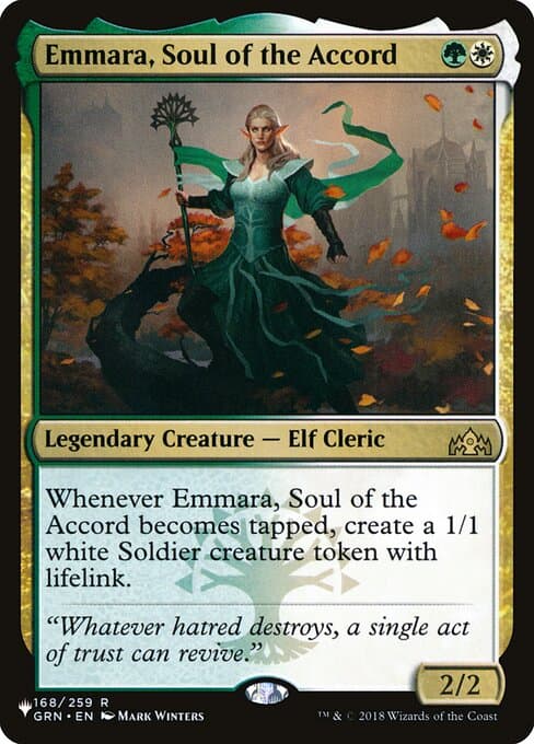 Emmara, Soul of the Accord from The List (Rare)