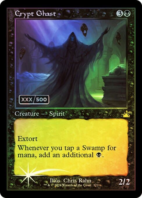 Crypt Ghast from Ravnica Remastered (Rare)