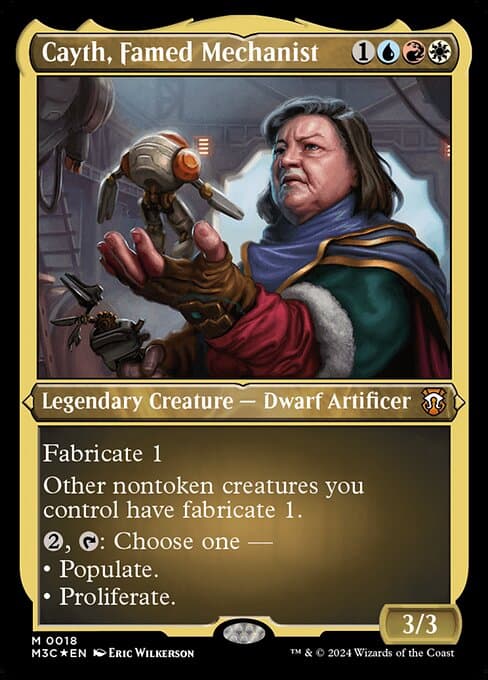 Cayth, Famed Mechanist from Modern Horizons 3 Commander (Mythic)