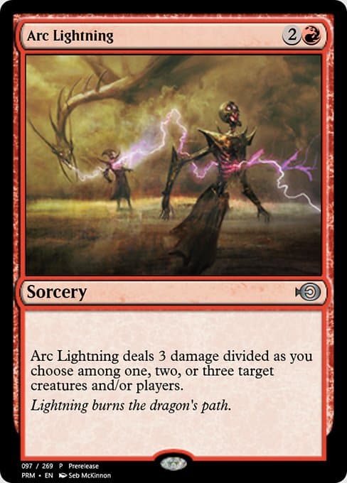 Arc Lightning from Magic Online Promos (Uncommon)