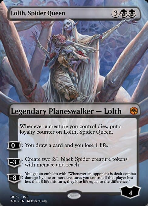 Lolth, Spider Queen from Magic Online Promos (Mythic)