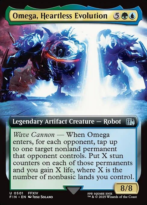 Omega, Heartless Evolution from Final Fantasy (Uncommon)