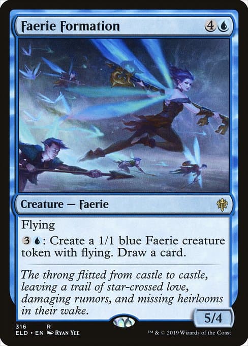 Faerie Formation from Throne of Eldraine (Rare)