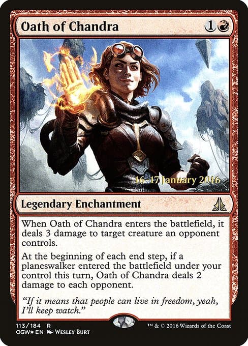 Oath of Chandra (Rare)