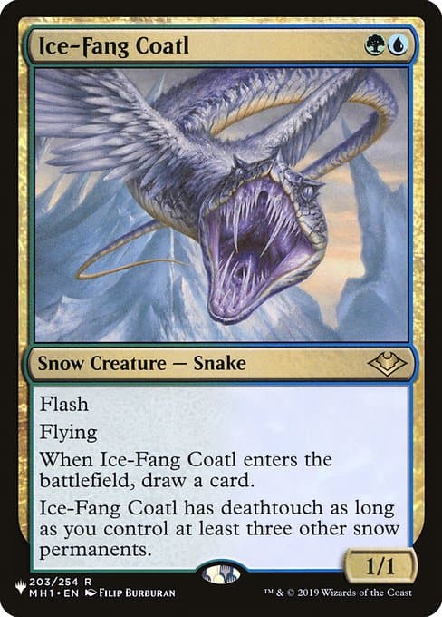 Ice-Fang Coatl from The List (Rare)