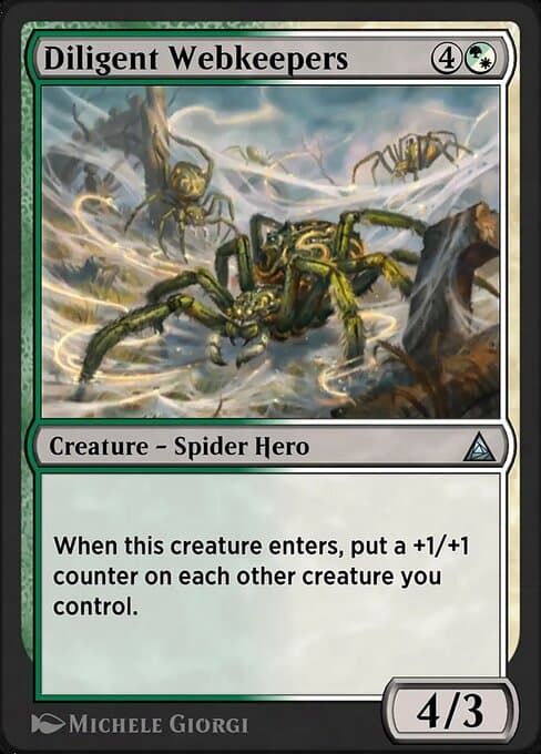 Web-Warriors from Through the Omenpaths (Uncommon)