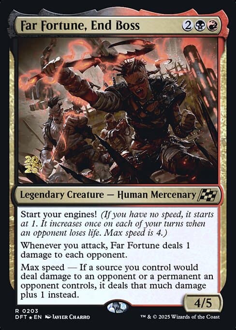 Far Fortune, End Boss from Aetherdrift Promos (Rare)