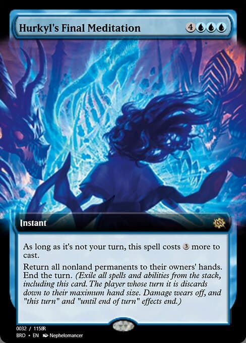 Hurkyl's Final Meditation from Magic Online Promos (Rare)