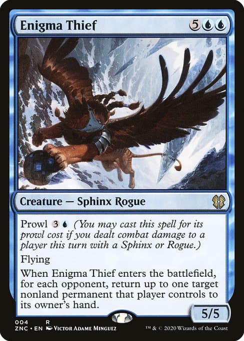 Enigma Thief from Zendikar Rising Commander (Rare)