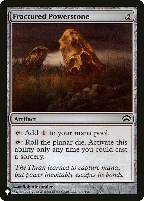 Fractured Powerstone from The List (Common)