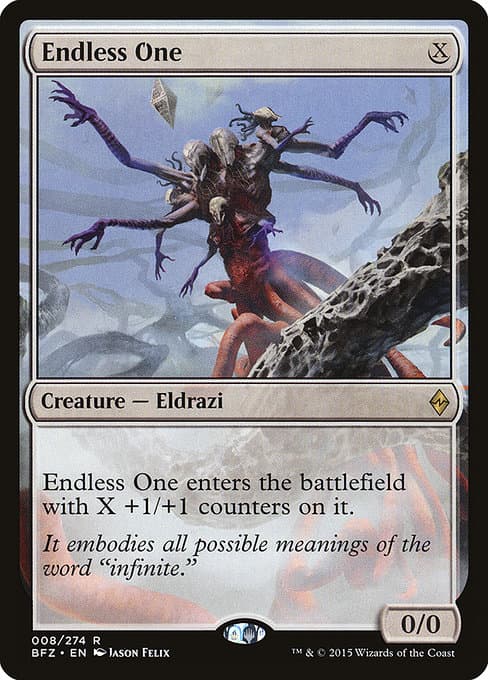 Endless One from Battle for Zendikar (Rare)