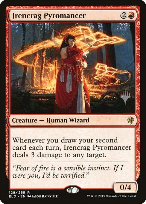 Irencrag Pyromancer from Throne of Eldraine Promos (Rare)