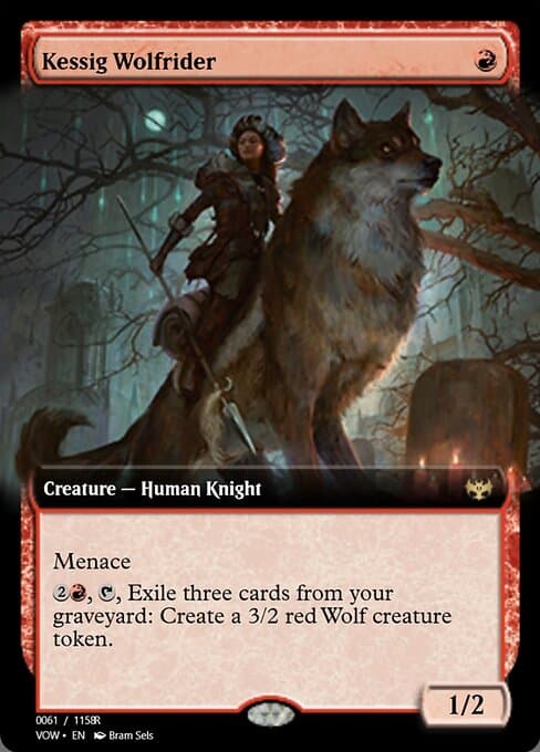 Kessig Wolfrider from Magic Online Promos (Rare)
