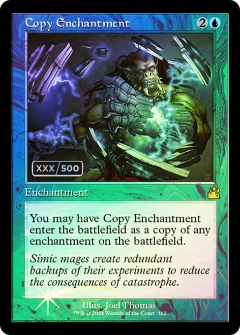 Copy Enchantment from Ravnica Remastered (Rare)