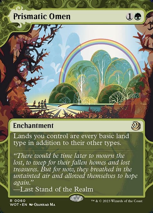 Prismatic Omen from Wilds of Eldraine: Enchanting Tales (Rare)