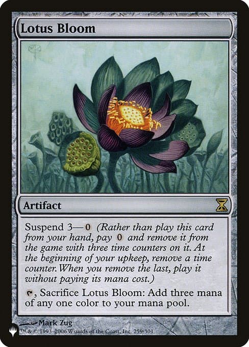 Lotus Bloom from The List (Rare)
