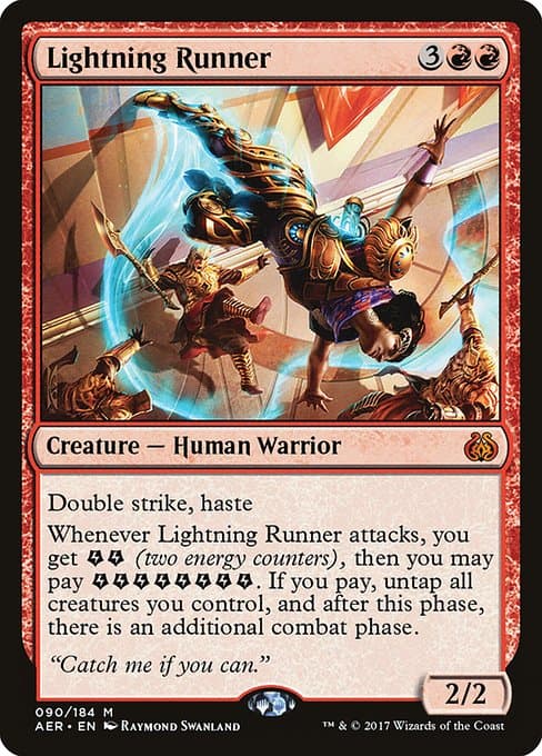 Lightning Runner from Aether Revolt (Mythic)