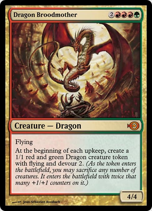 Dragon Broodmother from Magic Online Promos (Mythic)