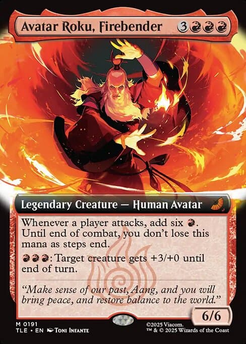 Avatar Roku, Firebender from Avatar: The Last Airbender Eternal (Mythic)