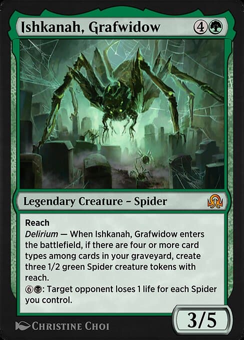 Ishkanah, Grafwidow from Shadows over Innistrad Remastered (Mythic)
