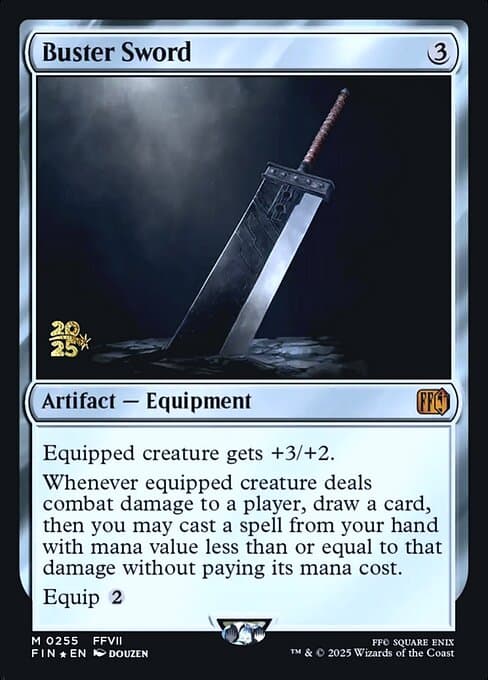 Buster Sword from Final Fantasy Promos (Mythic)