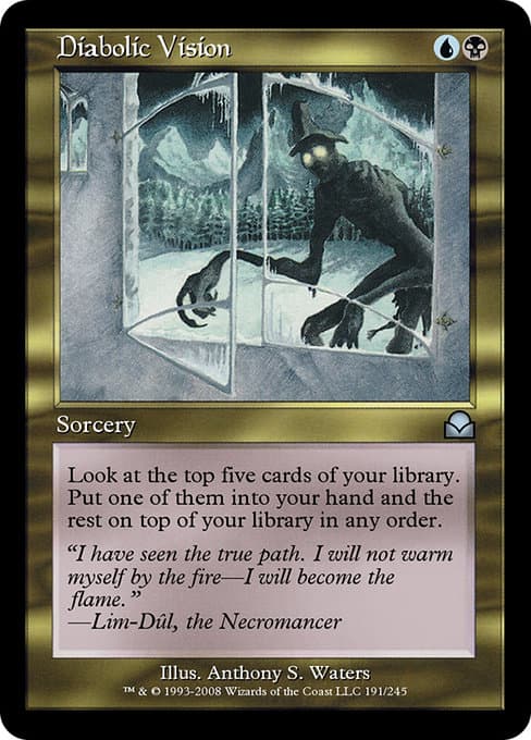 Diabolic Vision from Masters Edition II (Uncommon)