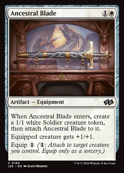 Ancestral Blade from Foundations Jumpstart (Common)