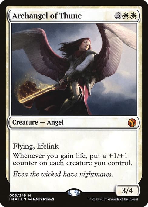 Archangel of Thune from Iconic Masters (Mythic)