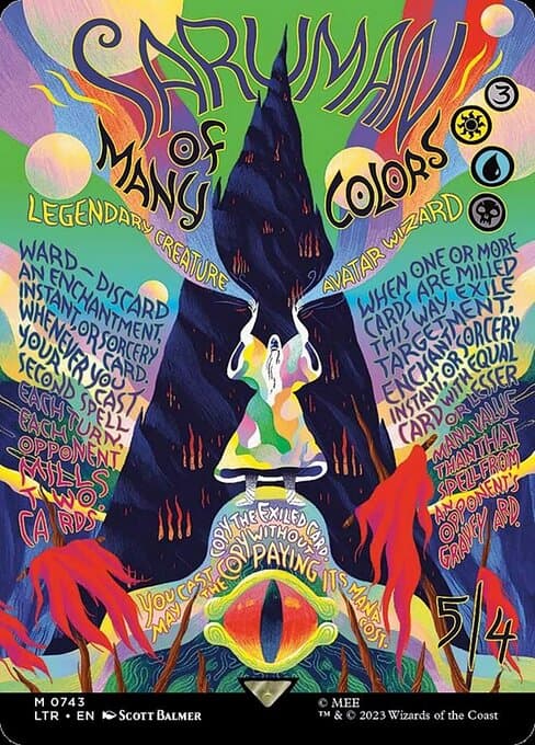 Saruman of Many Colors from The Lord of the Rings: Tales of Middle-earth (Mythic)