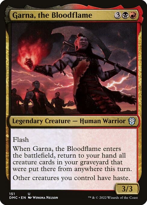 Garna, the Bloodflame (Uncommon)