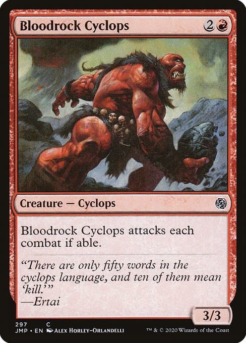 Bloodrock Cyclops from Jumpstart (Common)
