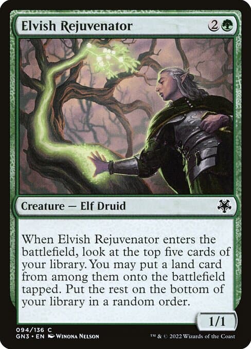 Elvish Rejuvenator from Game Night: Free-for-All (Common)
