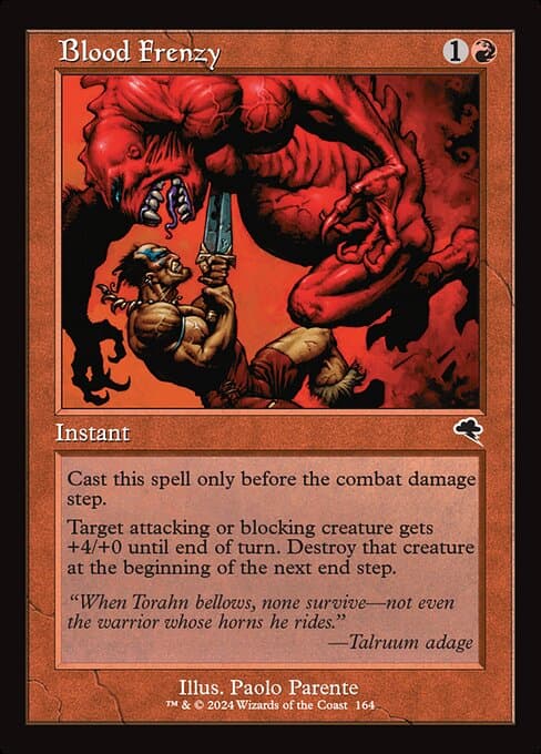 Blood Frenzy from The List (Common)