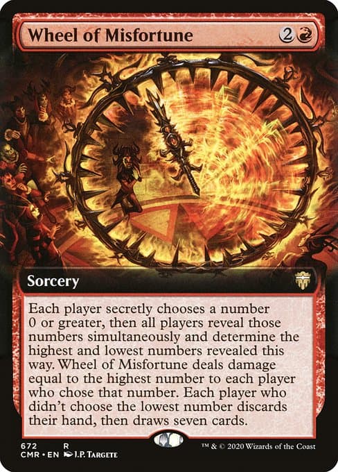 Wheel of Misfortune from Commander Legends (Rare)