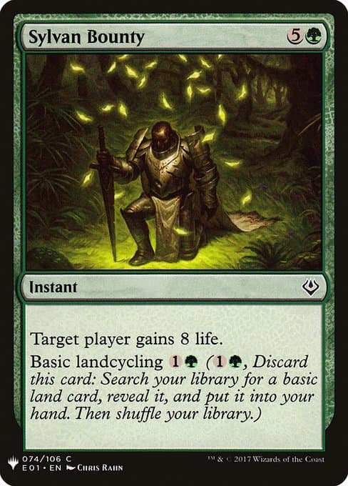 Sylvan Bounty from The List (Common)