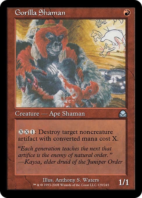 Gorilla Shaman from Masters Edition II (Uncommon)