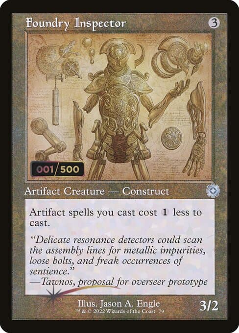 Foundry Inspector from The Brothers' War Retro Artifacts (Uncommon)