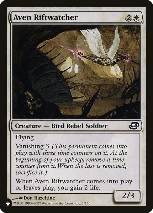 Aven Riftwatcher from The List (Common)