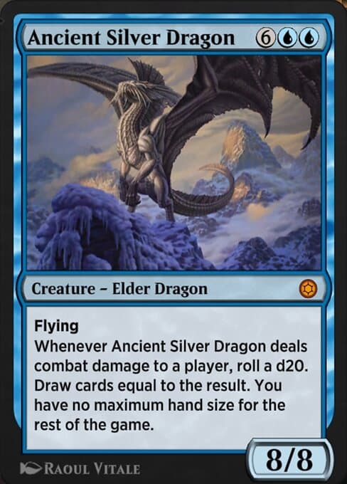 Ancient Silver Dragon from Alchemy Horizons: Baldur's Gate (Mythic)