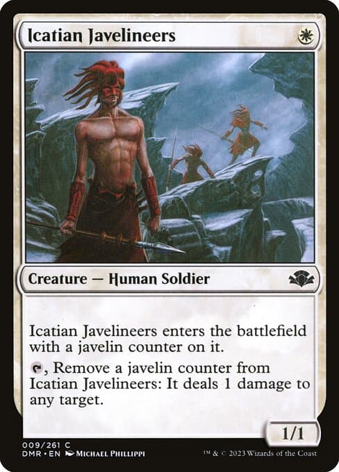 Icatian Javelineers from Dominaria Remastered (Common)