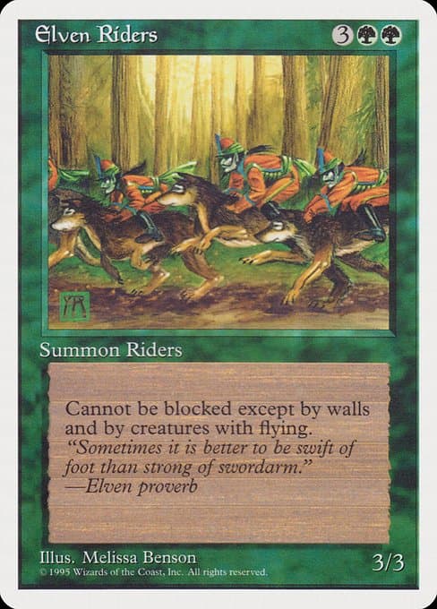 Elven Riders (Uncommon)