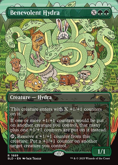 Benevolent Hydra from Secret Lair Drop (Rare)