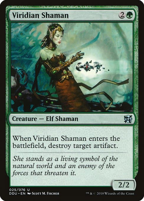 Viridian Shaman (Uncommon)