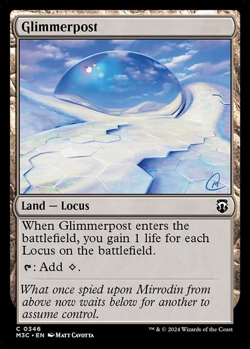 Glimmerpost from Modern Horizons 3 Commander (Common)