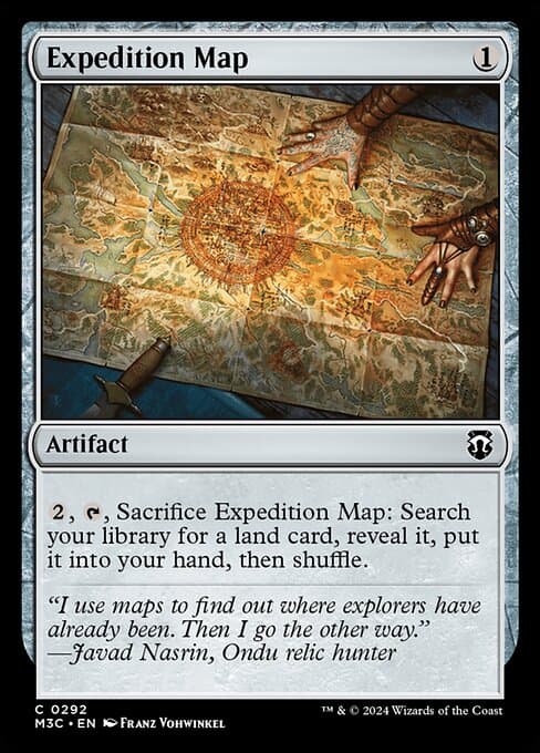 Expedition Map from Modern Horizons 3 Commander (Common)