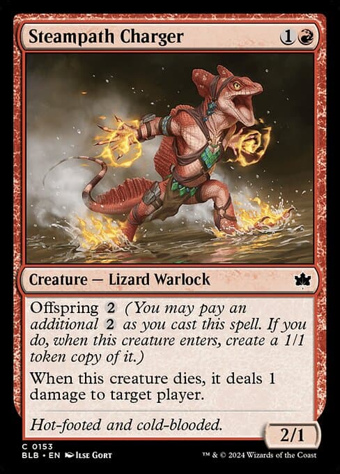 Steampath Charger from Bloomburrow (Common)