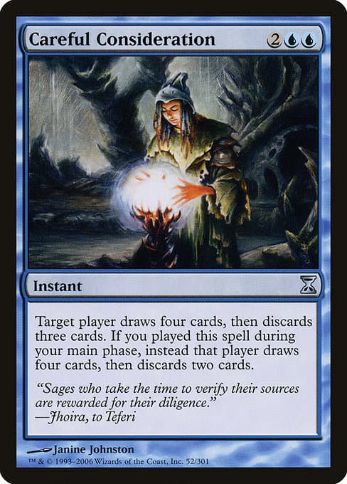 Careful Consideration from Time Spiral (Uncommon)