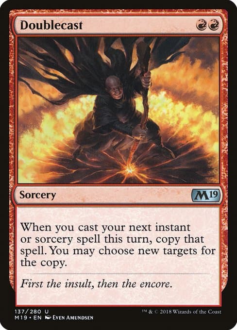Doublecast from Core Set 2019 (Uncommon)