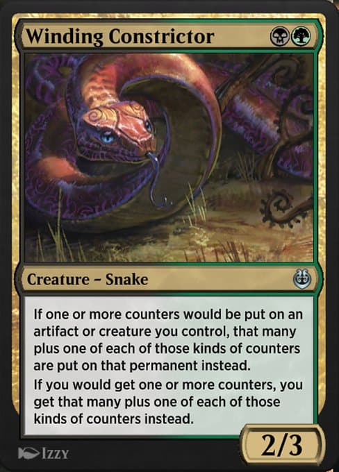 Winding Constrictor #216 – Kaladesh Remastered Winding Constrictor from Kaladesh Remastered (Uncommon)