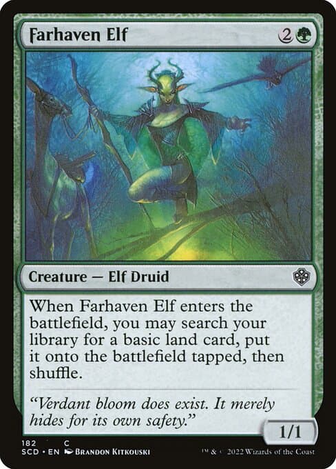 Farhaven Elf from Starter Commander Decks (Common)